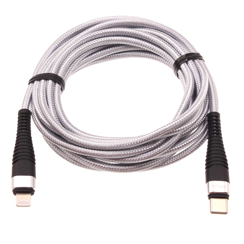 PD Cable 10ft USB-C to iPhone Fast Charger Power Cord Long for Cell Phones gallery
