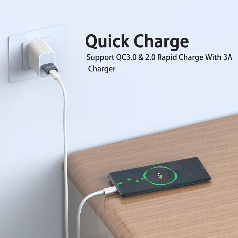 USB To USB C Adapter 4 Pack USB C Female To A Male Charger Converter Type C gallery