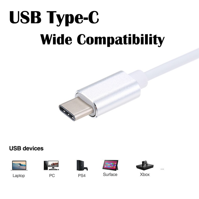 USB Type-C External Sound Card 7.1 Stereo Audio Mic Adapter For Apple iPad Air gallery