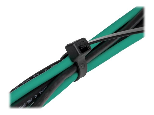 Delock Heat Resistant Tie W 150 x W 3.6mm Black 100pcs 19235