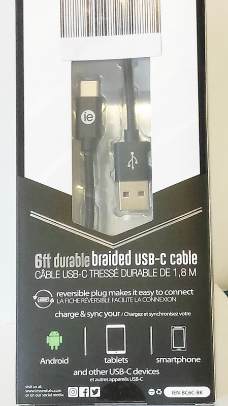 6ft USB type-c durable Braided fest charge&Sync for Android/Tablets/Smartphones gallery