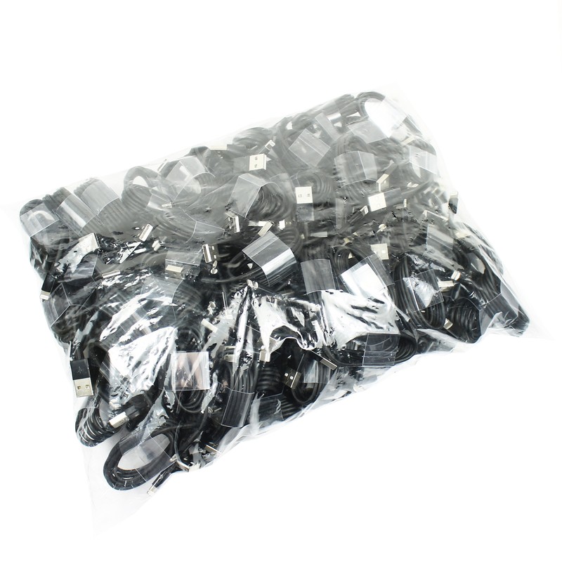 100PCS USB charging data sync cable cords for iPhone 13 12 11 X XS