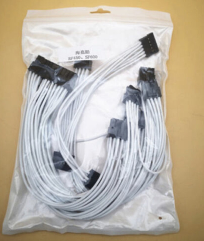 QTY1For CORSAIR SFX SF450 SF600 SF750 Power Supply New Soft Silicone Module Wire gallery