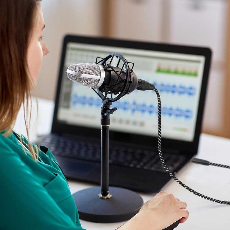 USB C to XLR Microphone Audio Cable,6.6FT USB C to XLR Female Microphone Cabl gallery