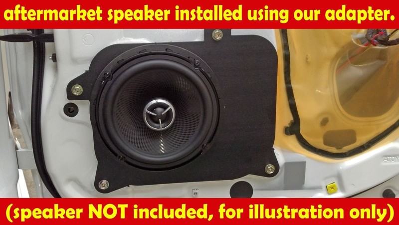 Rear Door Speaker Adapter Spacer Rings Fits 1998-2005 Lexus GS300 / GS400 - S... gallery