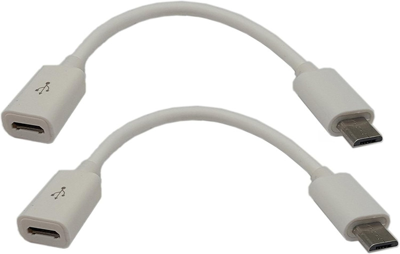 4.5Inch Cellphone/Tablet USB Micro Male to Female Sync & Charging Extension Cabl