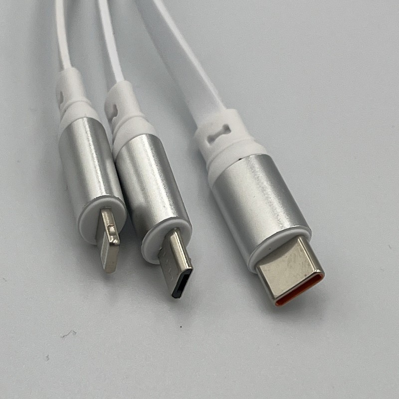 3in 1 Retractable Fast Charging Cord For IOS/Type C/Micro USB ChargerCables sk16 gallery