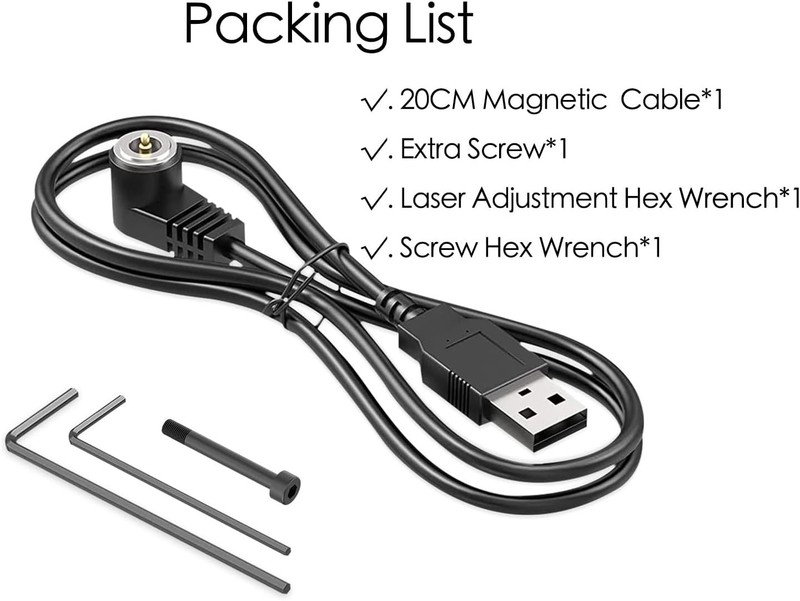 DEFENTAC USB Magnetic Charging Cable | Compatible with Votatu/ DARKFANG/ Solofis gallery