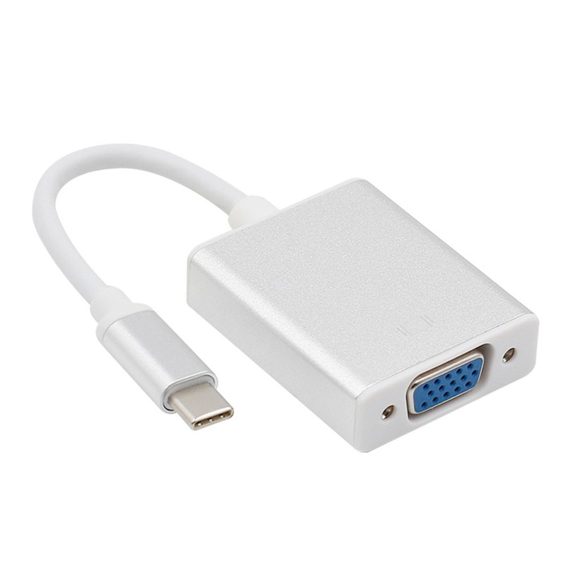 Usb Display Adapter Monitor Connector Usb-c Vga Cable Type-c Converter gallery