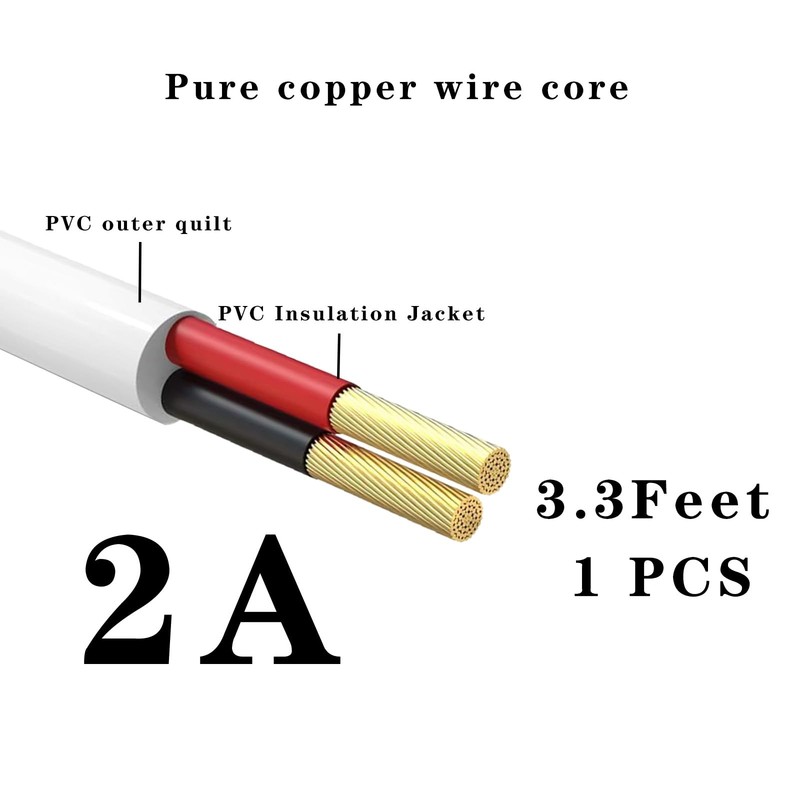 USB to 3.5 x 1.35mm Plug Barrel Jack 5V DC Power Supply Cord Cable 3.3 ft 2A gallery