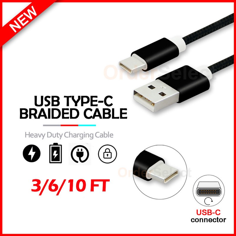 1-100 LOT USB Type-C Charger THICK Cable for Google Pixel 6/Pixel 6a/Pixel 6 Pro