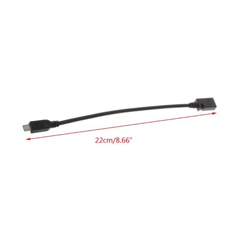 Mini USB Female to Micro USB Male Adapter Connector Cable for MP3/ MP4 Player gallery