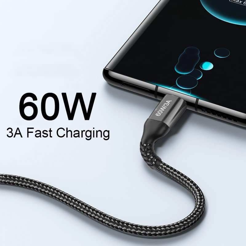 USB-C to USB-C Cable (15FT 2PACK 60W) Long Cable,Fast Charging Cord for iPhone gallery