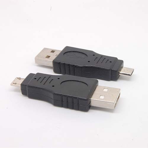 10pcs USB 2.0 Type A Male to Cell Phone Micro Usb Male Converter Adapter gallery