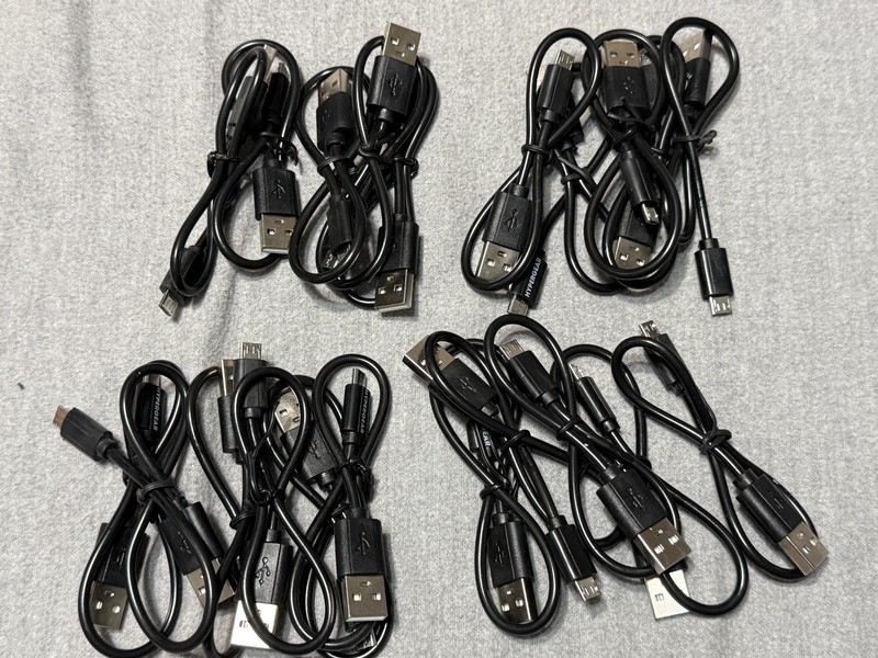 Micro to USB-A Cable Charging Cable Android, Samsung 10 INCH Charging Cable gallery