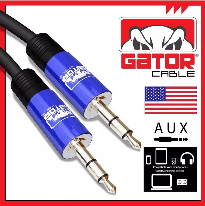 AUX 3.5mm Audio Cable Cord Male to Male For Phone iPhone Samsung LG Earphones gallery