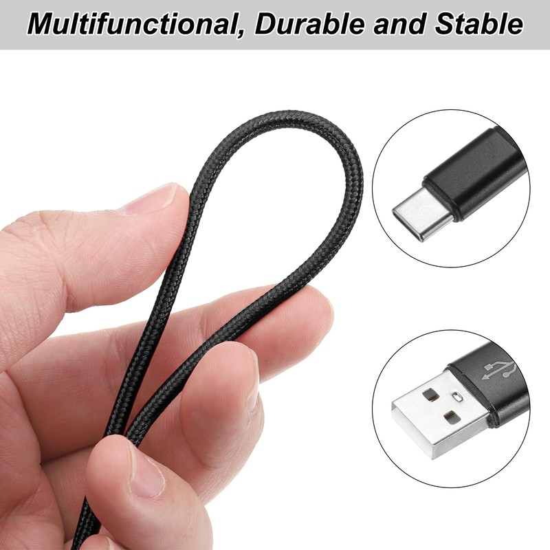 MECCANIXITY Controller Charger Cable, 6Ft USB A to C Cable Type C gallery