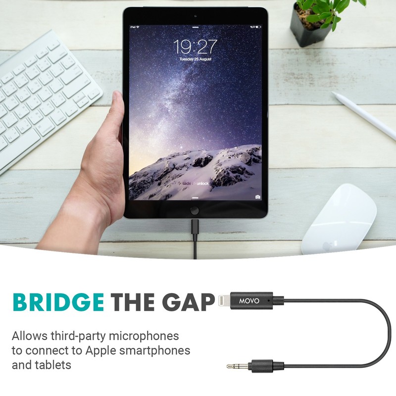 Movo IMA-4 3.5mm Male TRS to L Dongle gallery