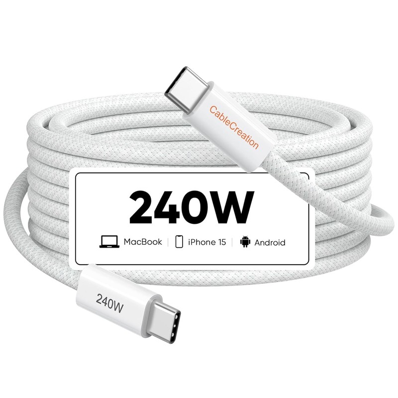 USB-C to USB-C Super Fast Charging Braided Cable 240W
