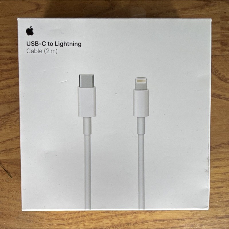 Apple USB-C to Lightning Cable 2m White for iPhone MKQ42AM/A