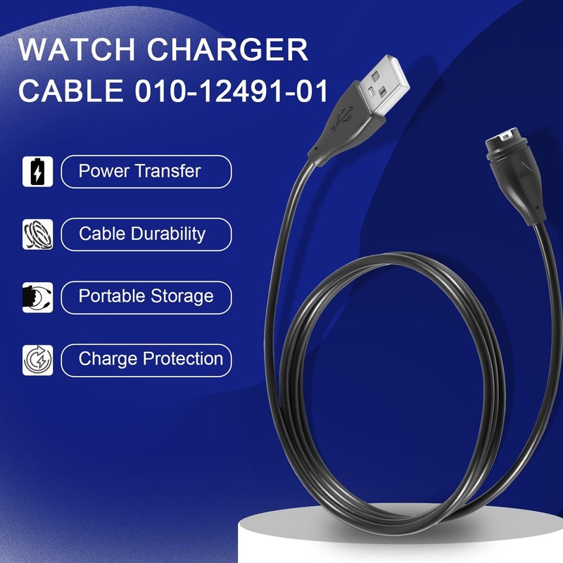 For Garmin Charger Cable 010-12491-01, for Garmin Multiple Watch Devices gallery
