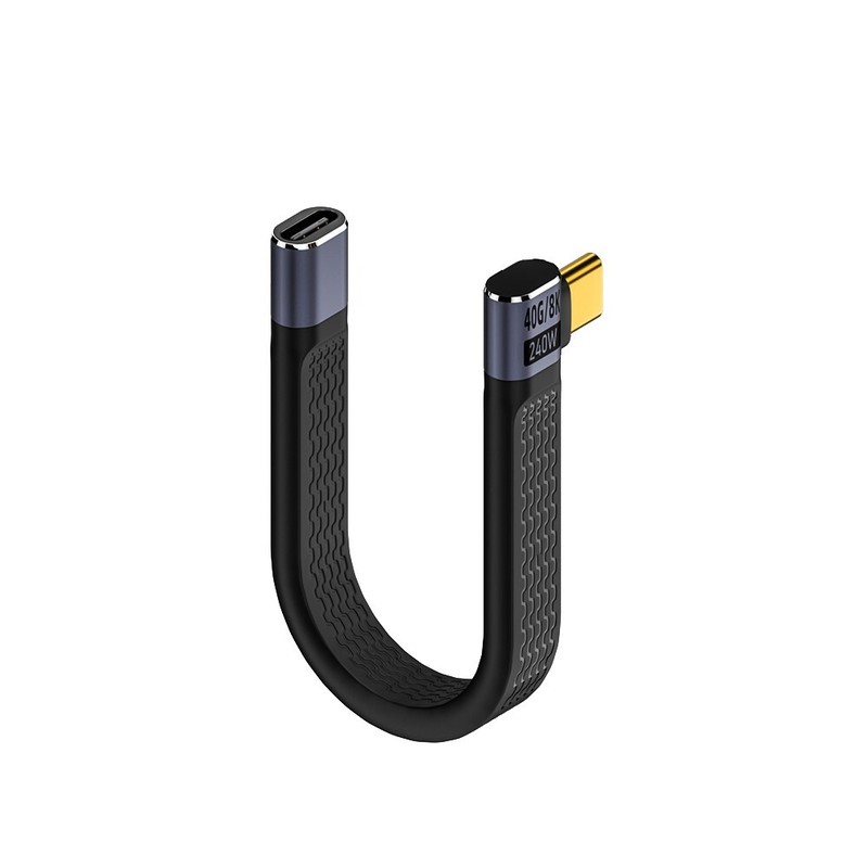 High Quality PD240W 8K 40Gbps USB 4.0 Quick Charging Male to Male Type C Cable