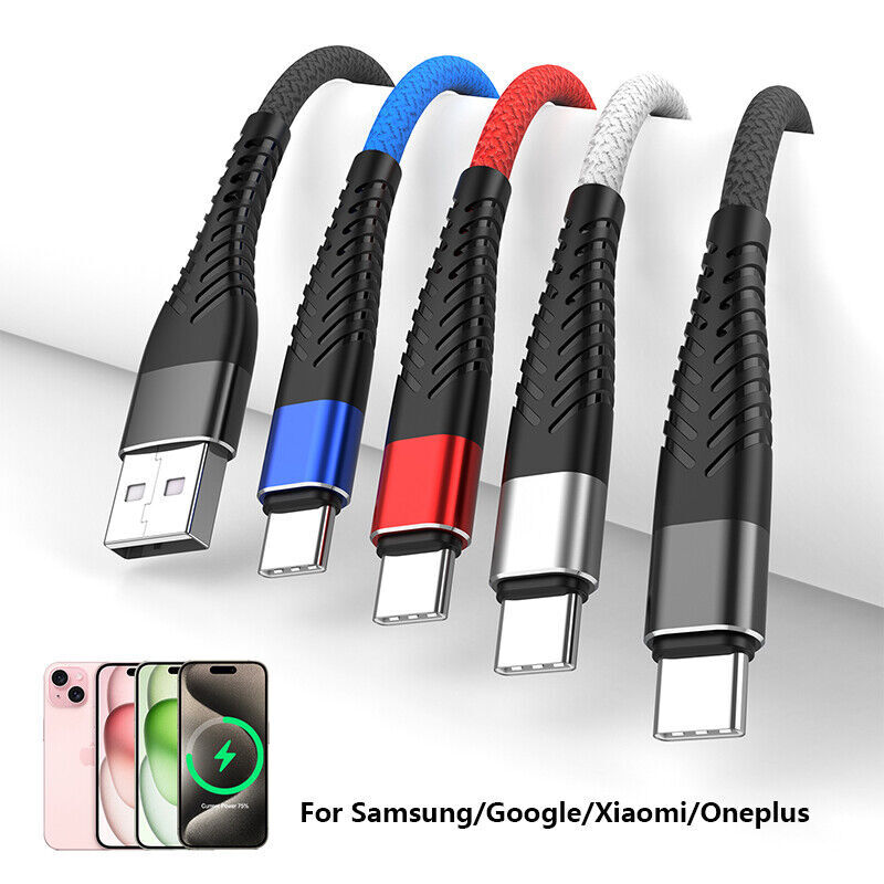 USB C Type C Charger Cable Lot Fast Charging for Samsung S23 S20 S21 S22 Cord gallery