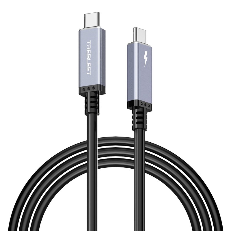 15ft 4.5m USB4 Cable Compatible with Thunderbolt 3 Cable, Super Long Size 100W 3