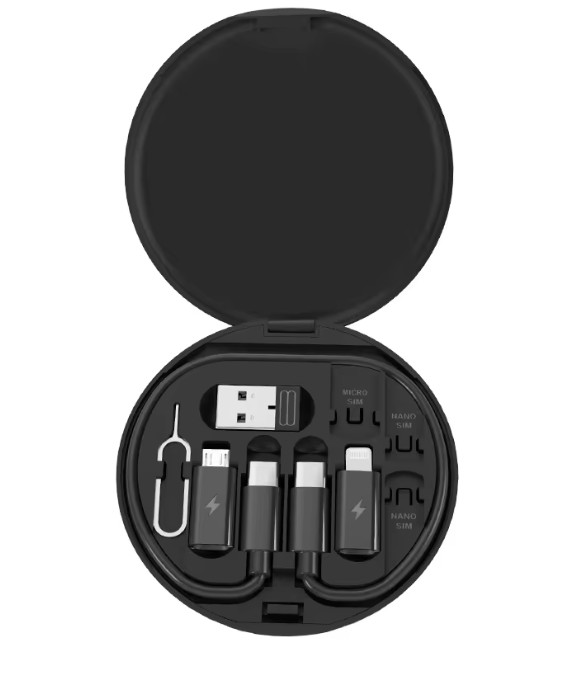 Multi USB Type C to C 60W Charging Adapter Cable Kit USB C to Lighting Conversio