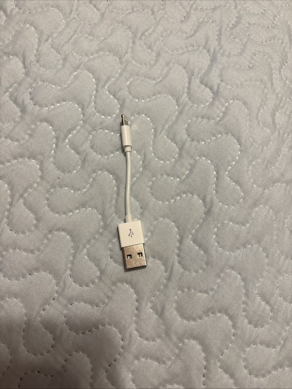 USB A to Lightning Adapter 3.5 Inches