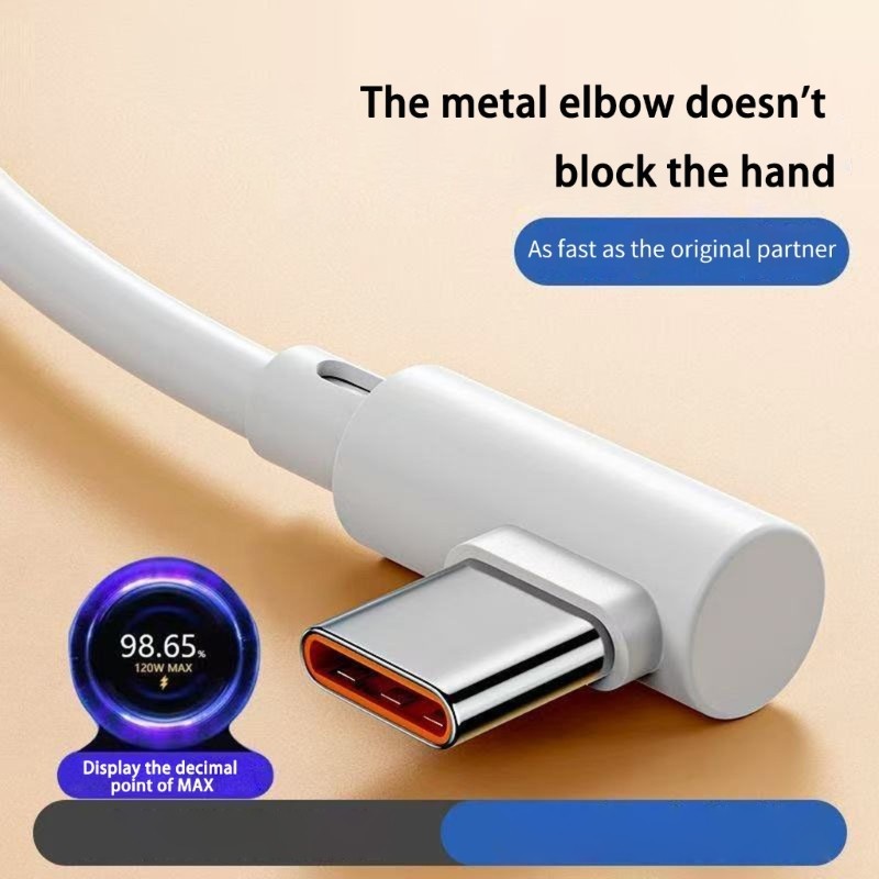 2pcs 200cm Data Transfer Charging Extension Cord USB Type C Fast Charging Cable gallery