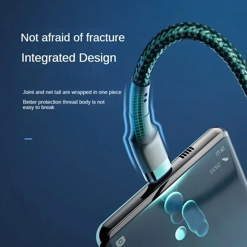 120W PD USB C to USB C Cable Fast Charging Type C Charger Data Sync Cord gallery