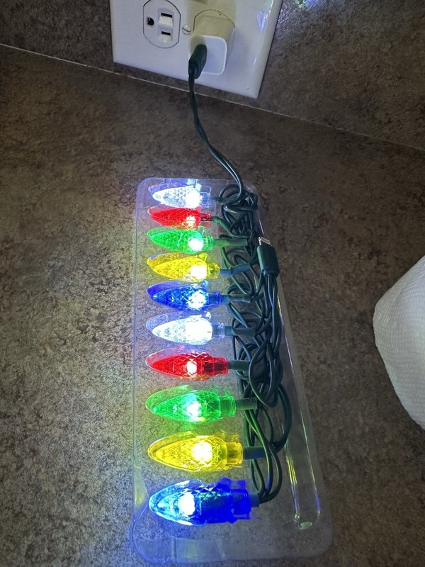 Merry Charger lED Charging 46” Cable For iPhone 6/6 Plus New DCI Lights Up gallery
