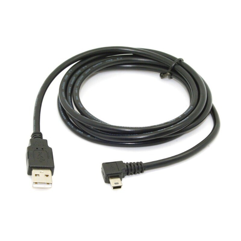 Mini USB Cable,USB 2.0 Type A Male To Mini USB 5Pin Left Angled 90 Degree Mal gallery