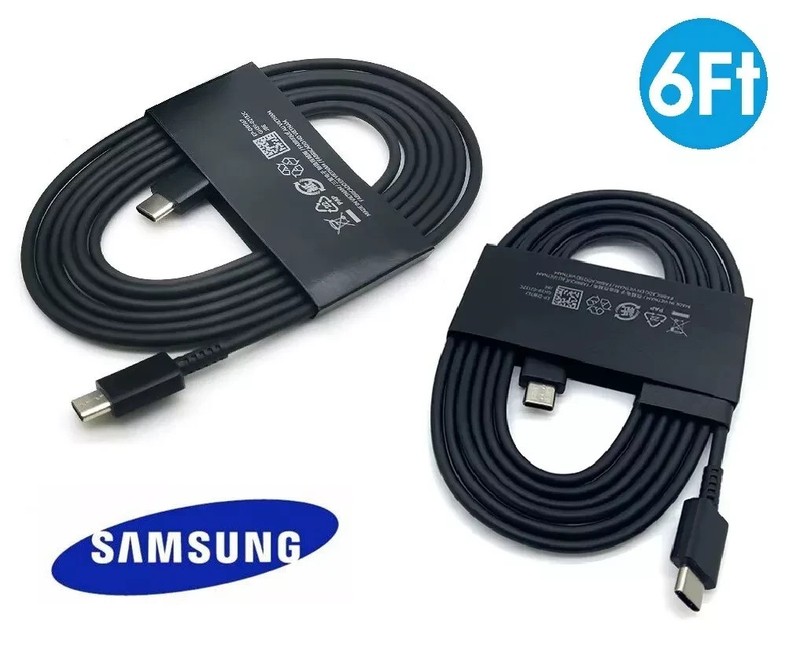 3 Pack Original Samsung 6ft Fast Charging USB-C to C Cable for Samsung Galaxy gallery