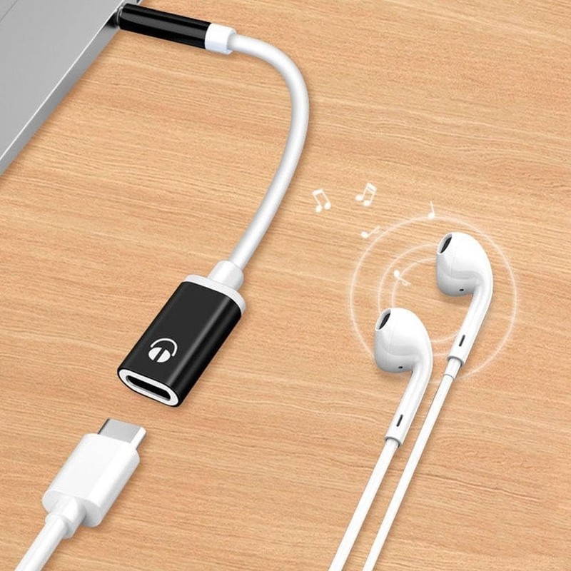 USB C to Aux Adapter - 3.5mm Male to Type-C Female Audio Cable for Versatile Use gallery