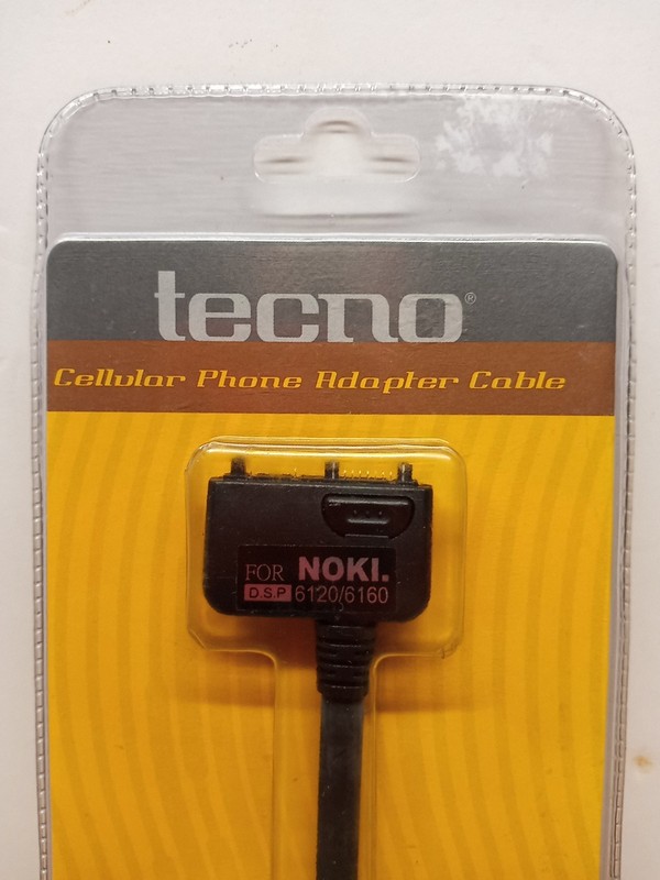 Tecno Cellular Phone Adapter Cable Noki. 6120/6160 For DSP gallery