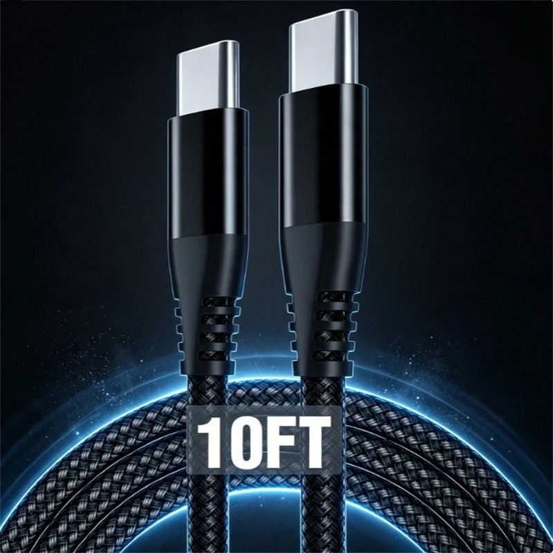 Anker PowerLine III Flow USB-C to Cable – Midnight Black (10 ft)