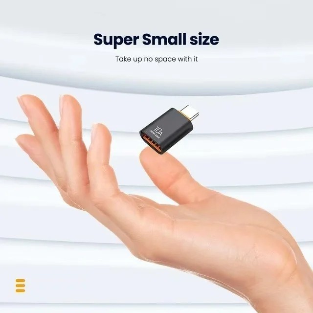USB Type A Male to USB C Type C Female Charging Port Adapter Fast Converter gallery