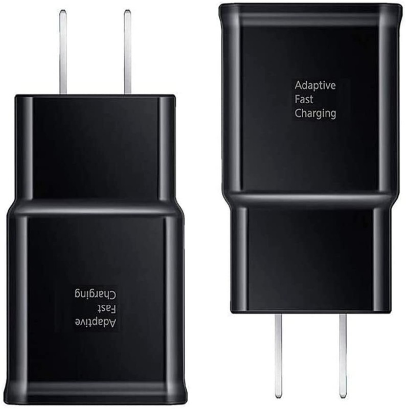 2Pcs Adapter Fast Charger Type C Phone Charging Cable For Samsung Galaxy Android