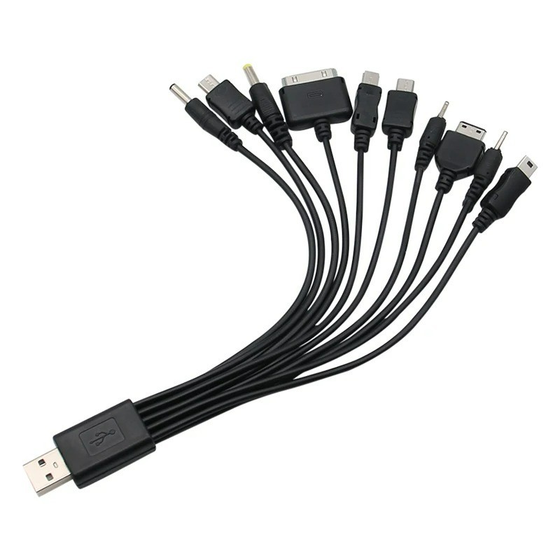 10-in-1 Multi-Function USB Charging Cable Universal Multi-Head Phone Charger gallery