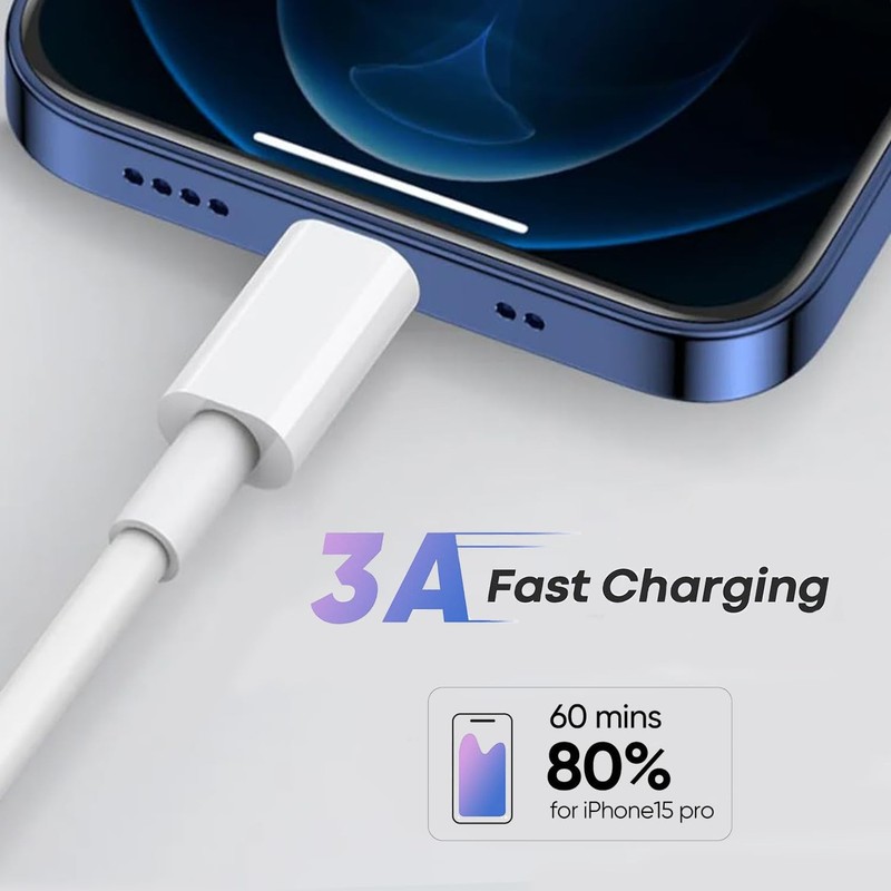 Apple CarPlay Cable for iPhone 16/15 Car Charger, USB A to USB Cable Charging... gallery