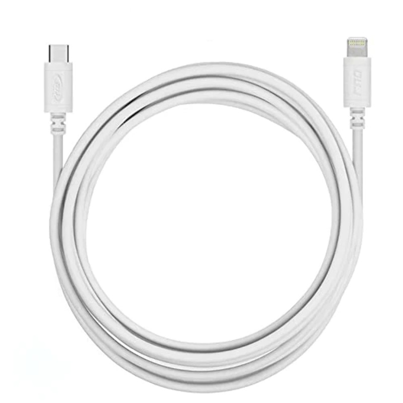 RNDS Lightning Cable to USB-C for Apple iPhone, iPad, and AirPods