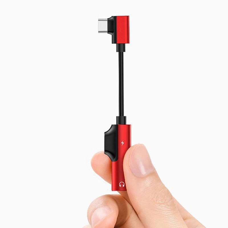 2-in-1 USB C To 3.5mm Headphone Jack Type-C Audio Adapters Converter Dongle gallery