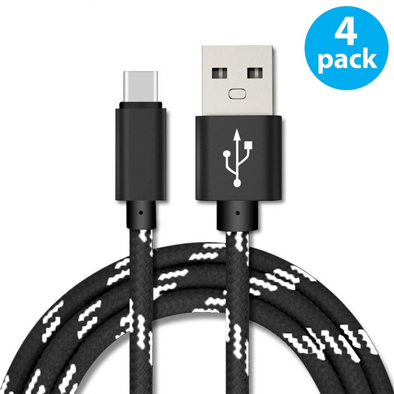 4x USB Type C Fast Charging 6FT Cable For Samsung Galaxy S24 S23 S22 S21 S20+ gallery