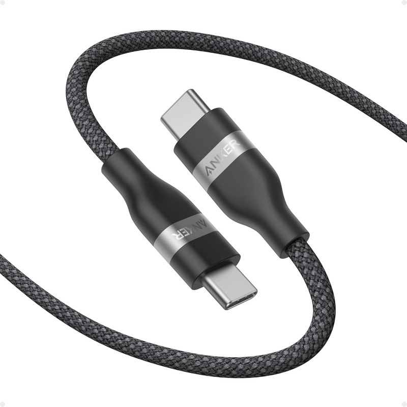 Anker Nano USB C Cable, 240W Flexible Multi-Color Braided Cord, Fast Charging gallery