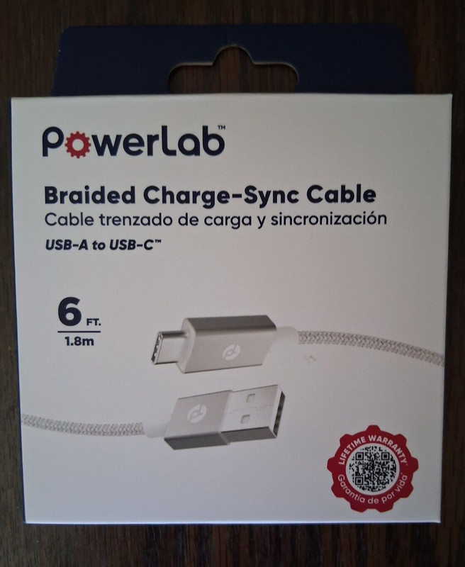 New Phone Charger/Cable Braided USB-A TO USB-C