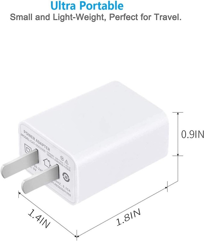 10W Universal Wall Fast Charger USB A Adapter 5V 2A AC Charging Plug US Lot gallery