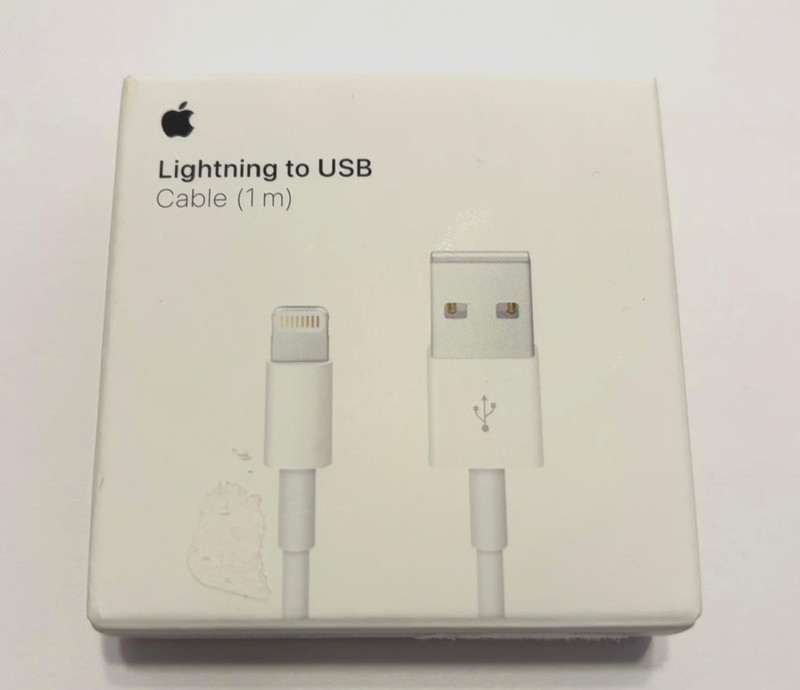 Apple Lightning - USB Cable - 1 Meter - A1480 - Original - Openbox