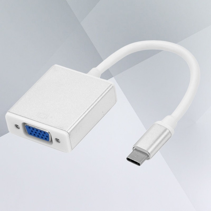 Monitor Display Cable Projector Adapter Laptop USB Vga Type-c Converter gallery